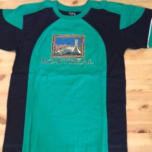Green montreal tee. NWOT